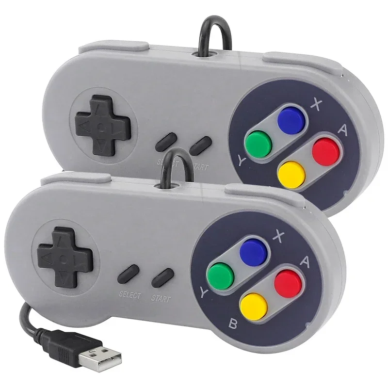 Retro Gaming Raspberry Pi 5 - Проводной USB-геймпад, ретро-джойстик для игр на