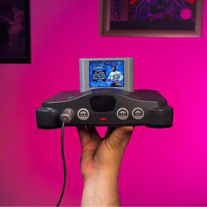 Retro Gaming Monitor - Картриджи для ретро-игр Pico N64 с
