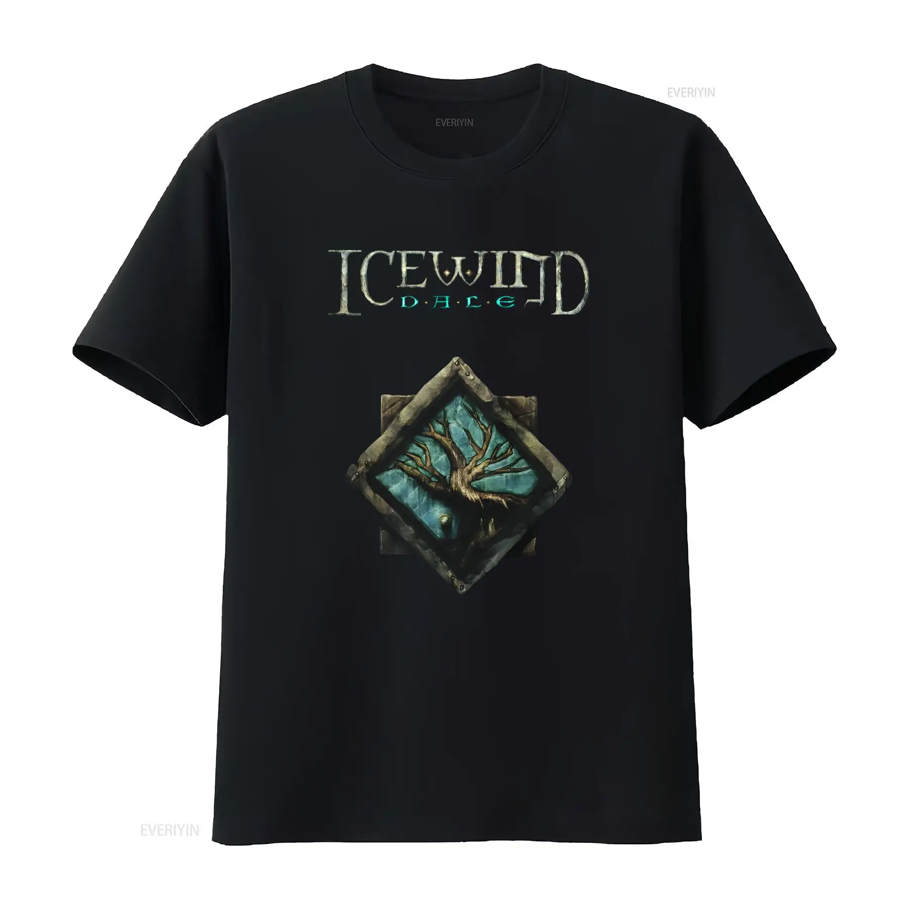 Retro Gaming T Shirts - Классическая футболка с логотипом Icewind Dale