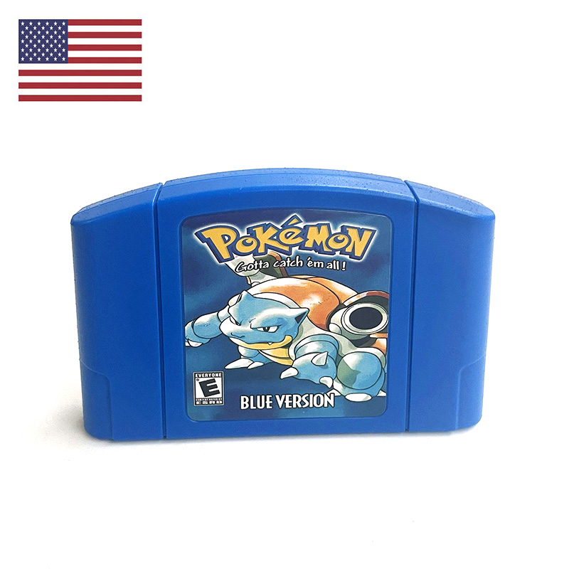 Retro Gaming Apk - Игровой картридж для N64: Pokemon Blue