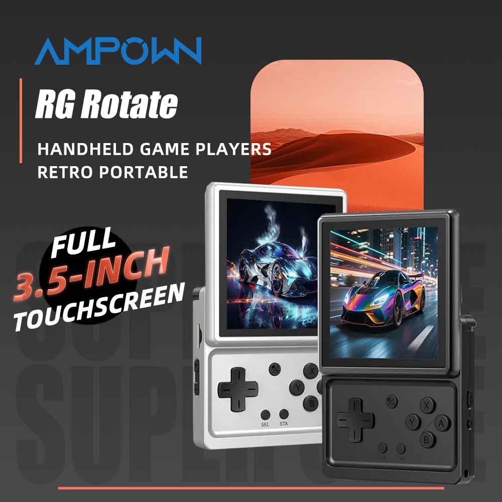 Retro Gaming Years - Портативная игровая консоль ANBERNIC RG Rotate