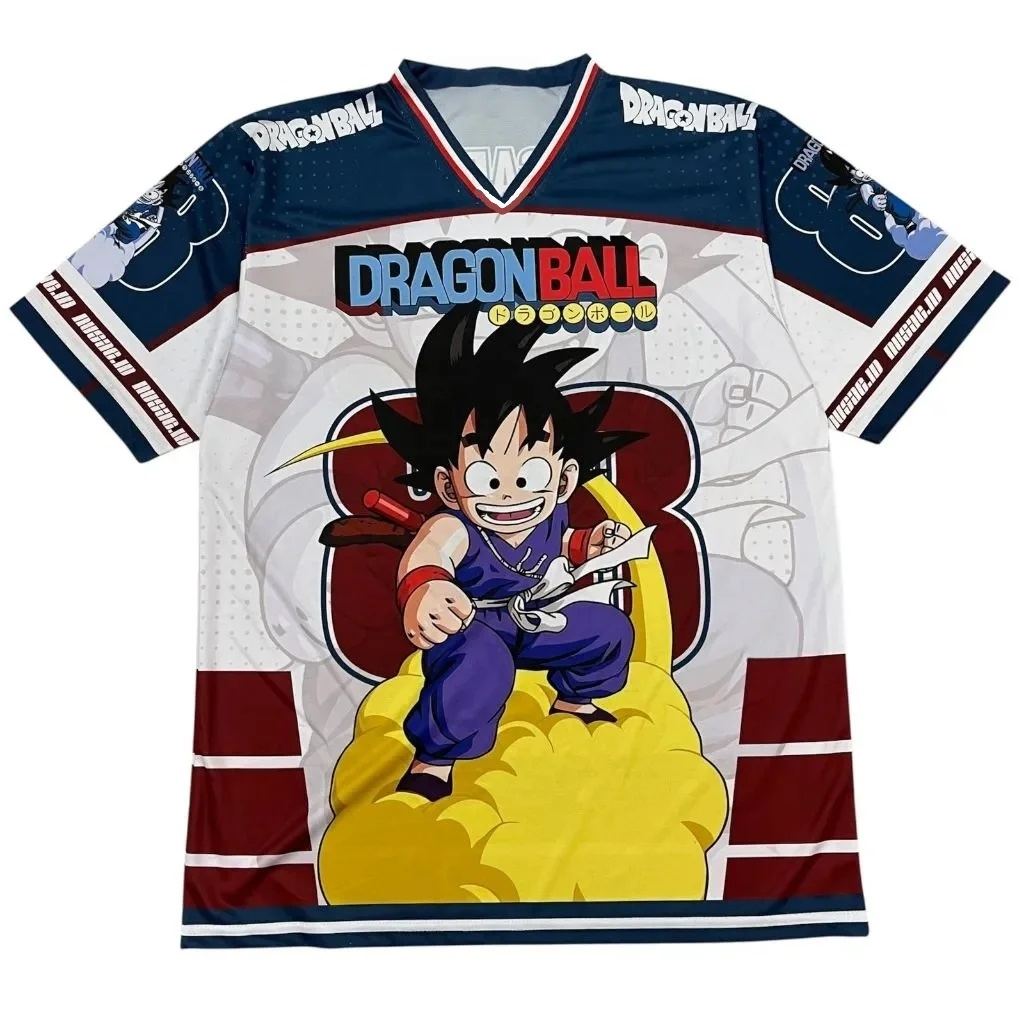 Retro Gaming Jersey - Футболка с V-образным вырезом в стиле