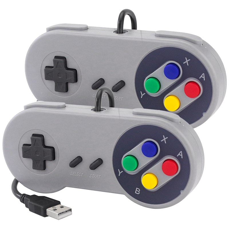 Retro Gaming Raspberry Pi 5 - 2 шт. USB-геймпад, игровой джойстик, игровой