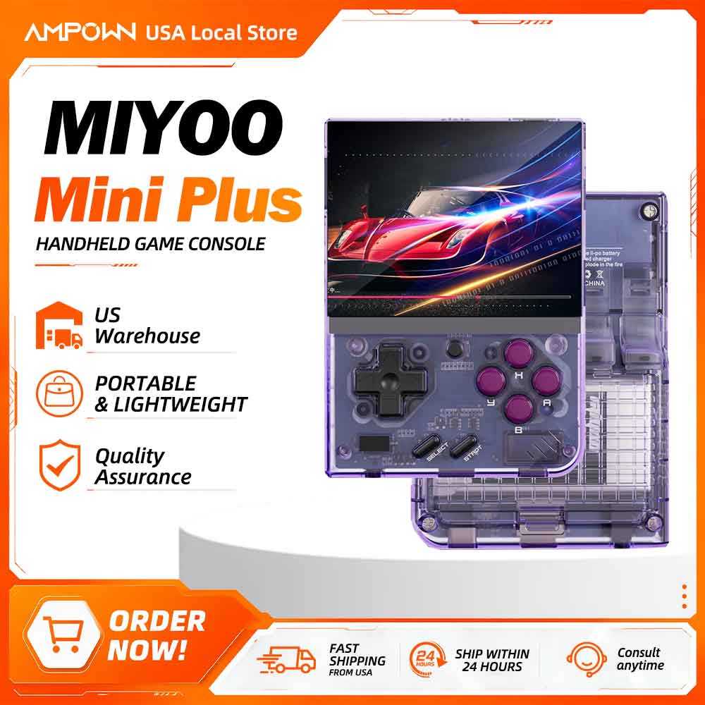 Retro Gaming Monitor - Портативная игровая консоль Miyoo Mini+ Retro