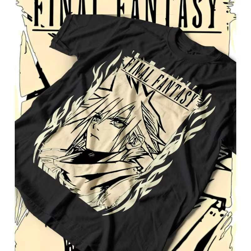 Retro Gaming T Shirts - Футболка Final Fantasy VII Rebirth FF7