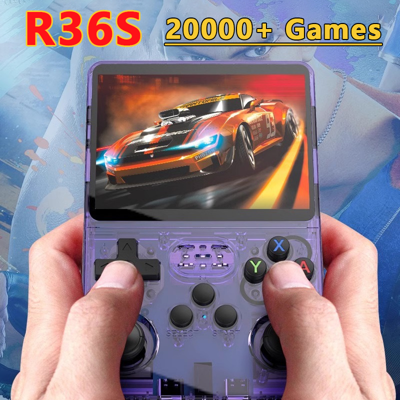 Retro Gaming Os Linux - НОВАЯ портативная игровая консоль R36S в