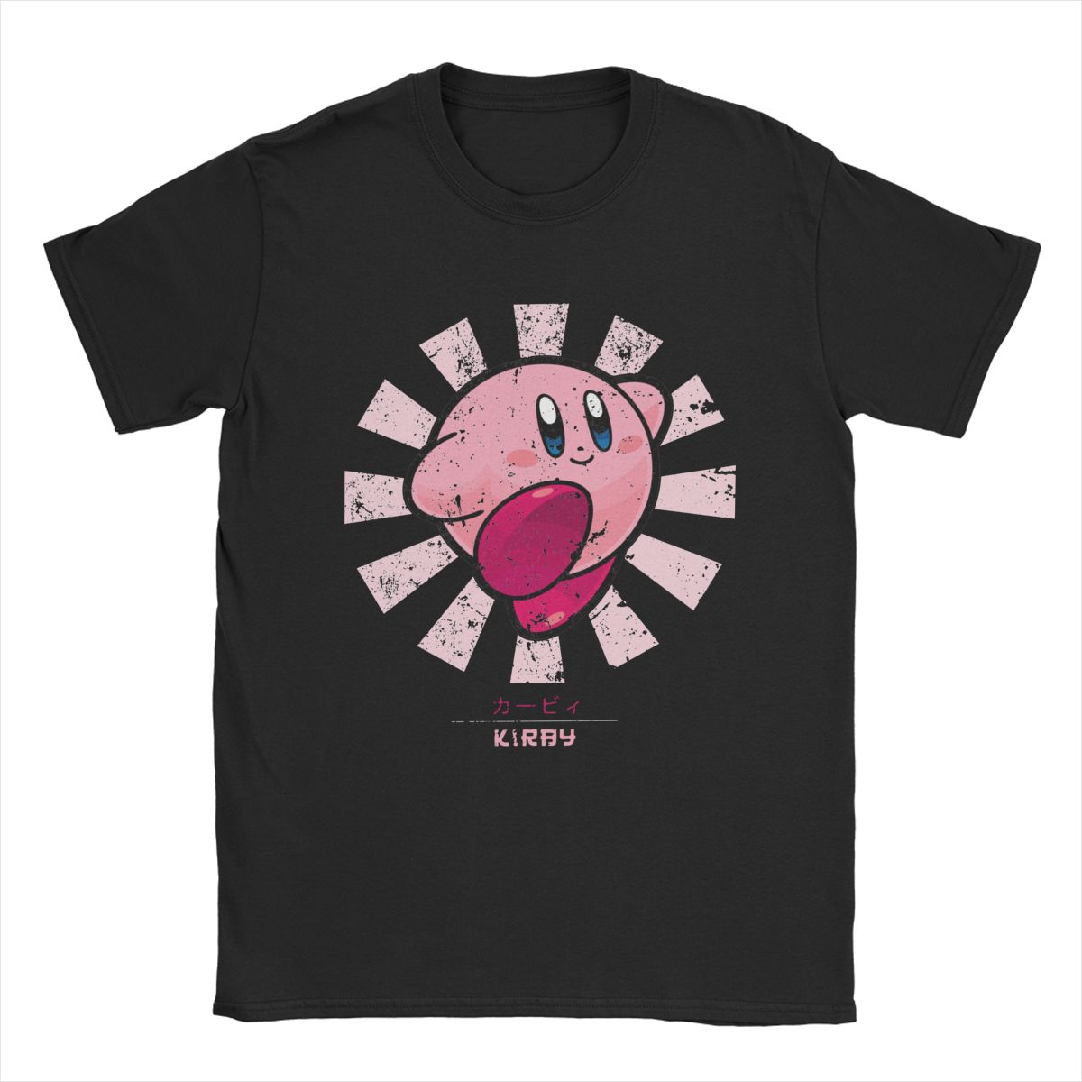 Retro Gaming T Shirts - Ретро-футболки Kirbys в японском стиле для