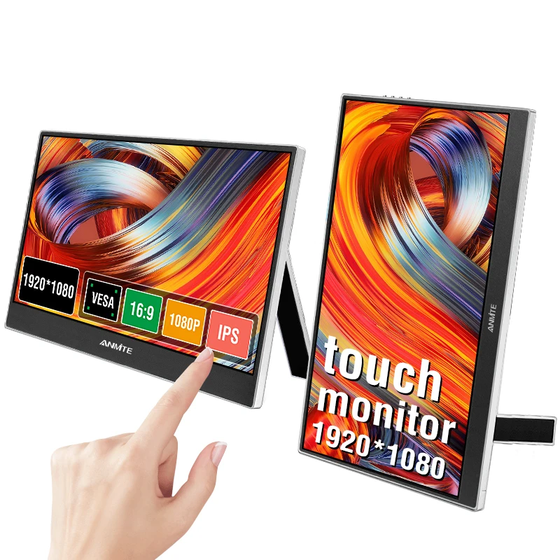 Retro Gaming Monitor - Anmite 11.6-дюймовый IPS портативный сенсорный монитор,