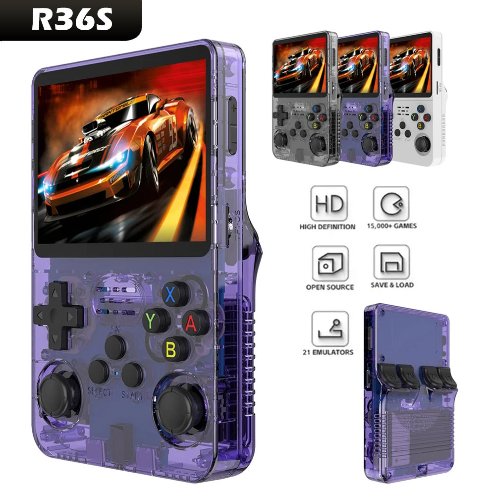 Retro Gaming Years - Новая портативная игровая консоль R36S в