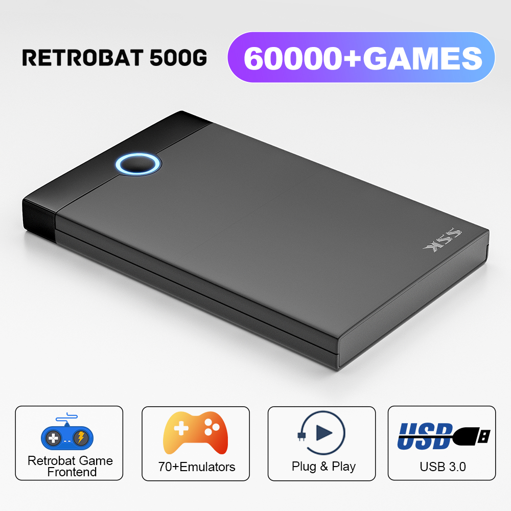 Retro Gaming Hdd - Игровой HDD KINHANK Super Console X