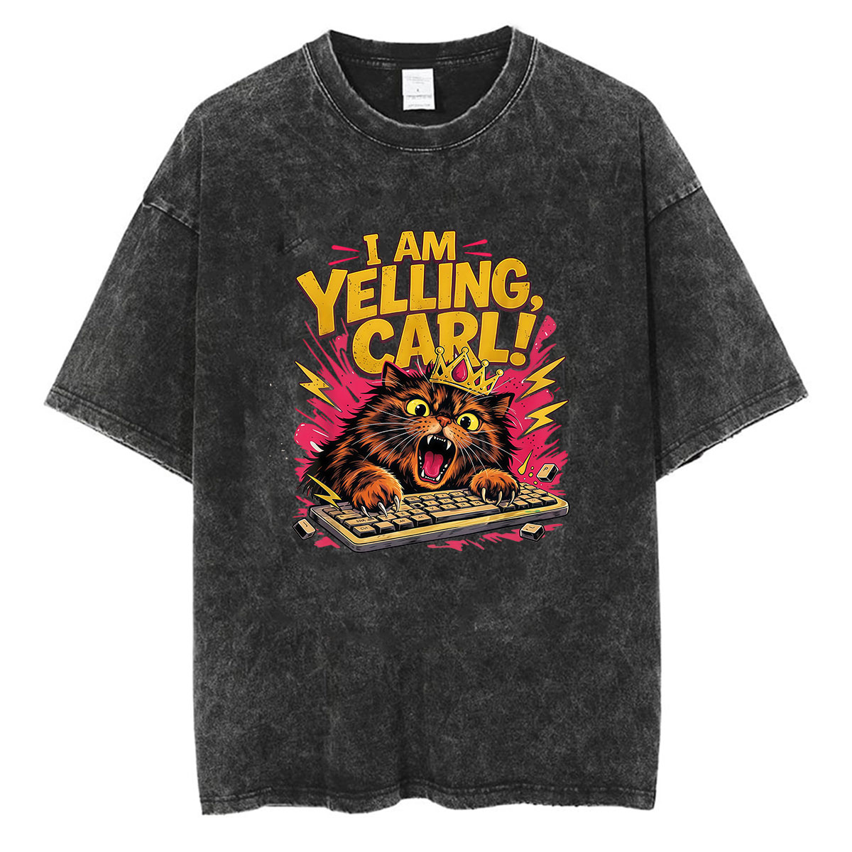 Футболка I Am Yelling Carl Dun – обзор и цена Retro Gaming T Shirts