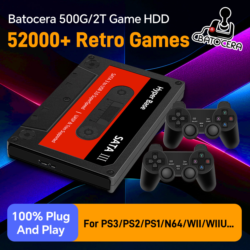 Внешний игровой жесткий диск B – обзор и цена Retro Gaming Hard Drive