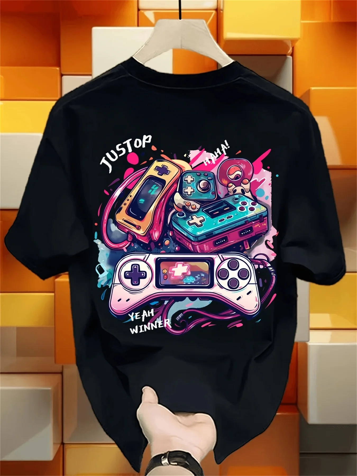 Футболка с ретро-граффити и из – обзор и цена Retro Gaming Jersey