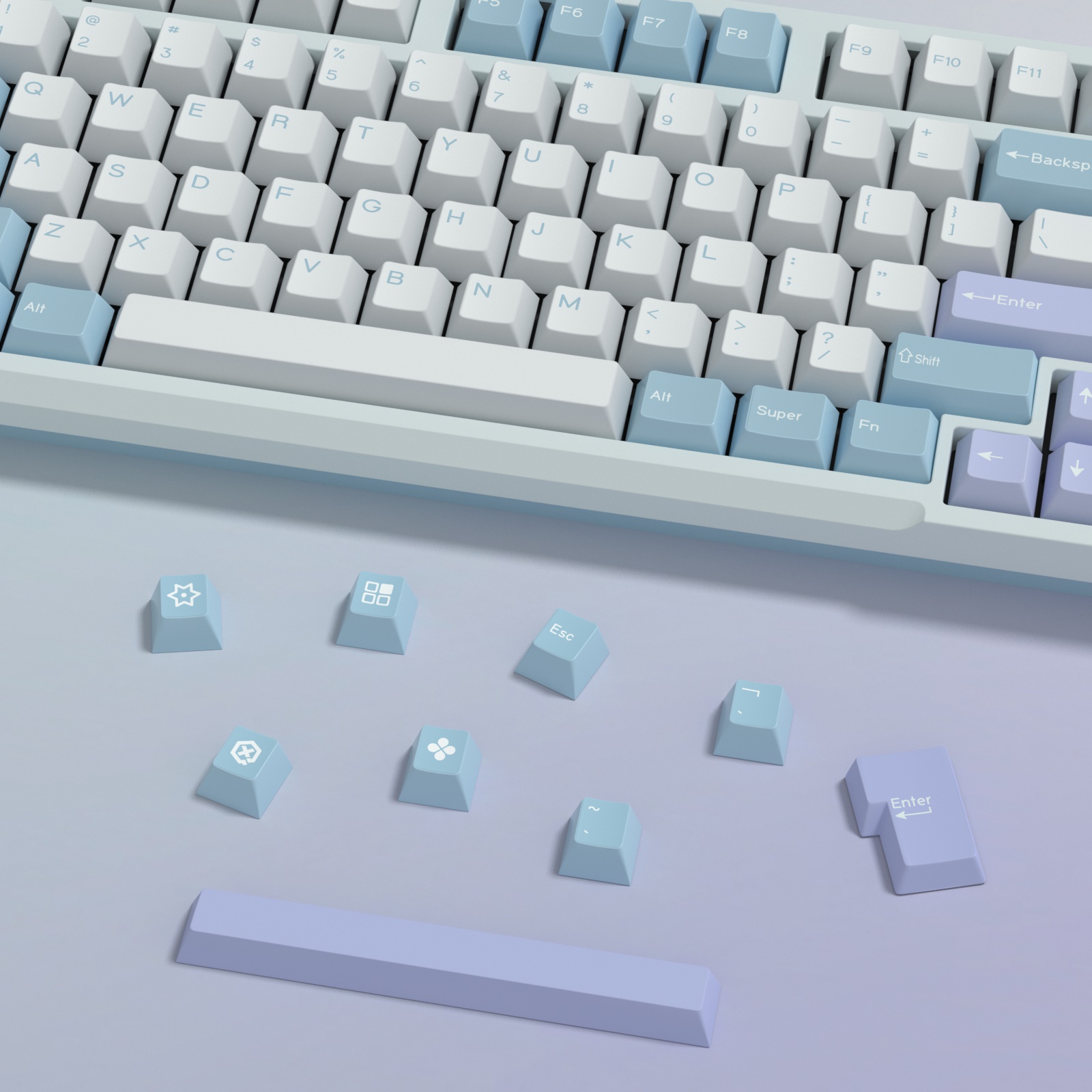 KBDiy GMK Illusion Keycap Cher – обзор и цена Retro Gaming Laptop